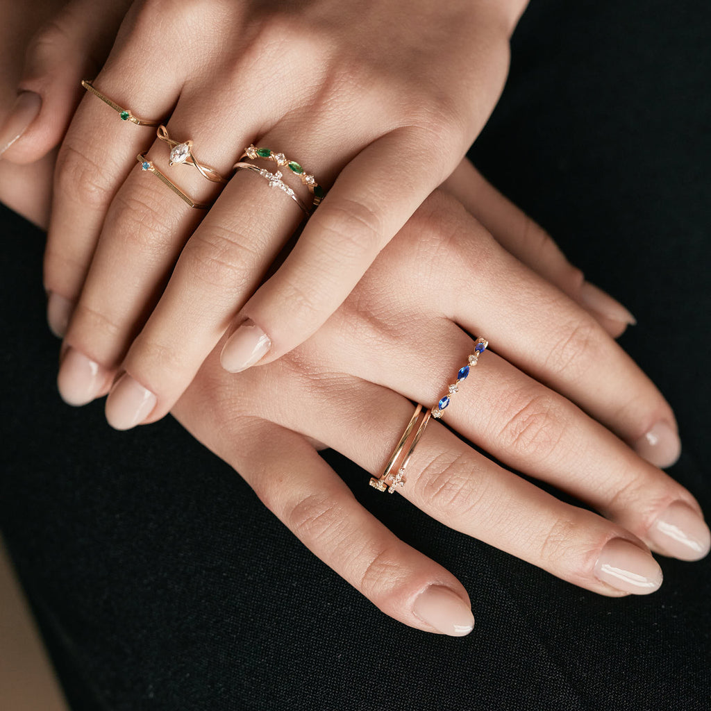 Diamond Cross Ring