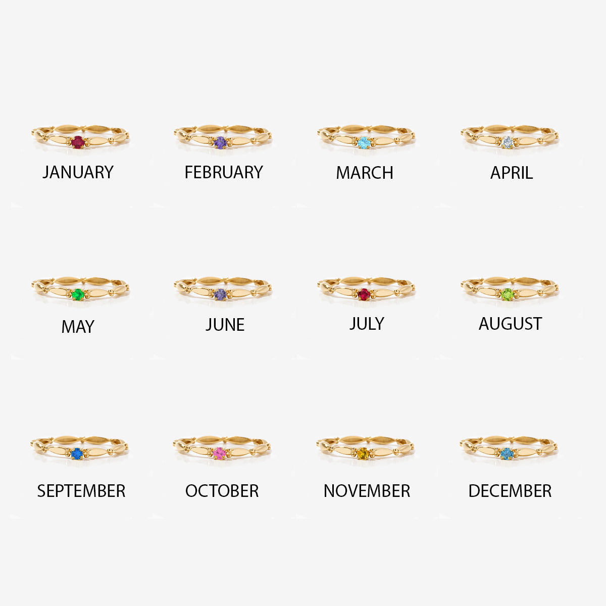 Birthstone Vintage Ring