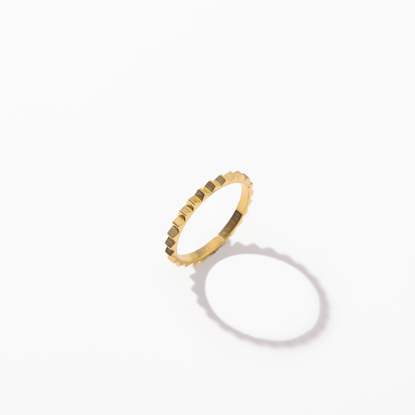 Fluted Ring - Ribbed Texture Band