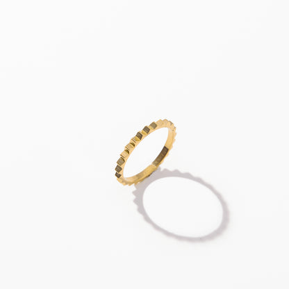 Fluted Ring - Ribbed Texture Band