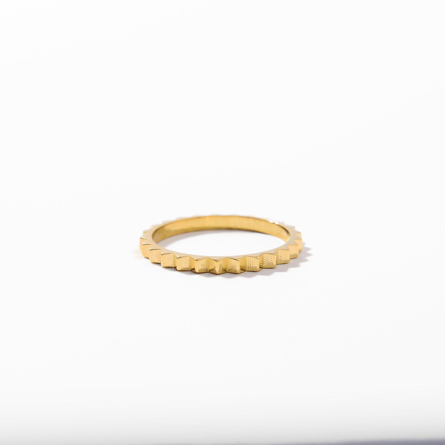 Fluted Ring - Ribbed Texture Band