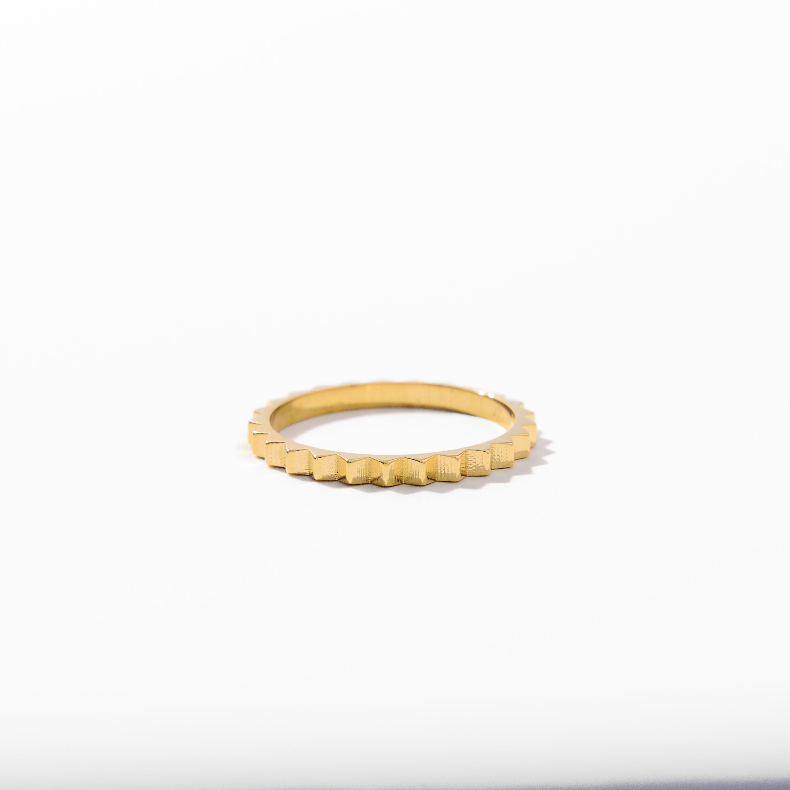 Fluted Ring - Ribbed Texture Band