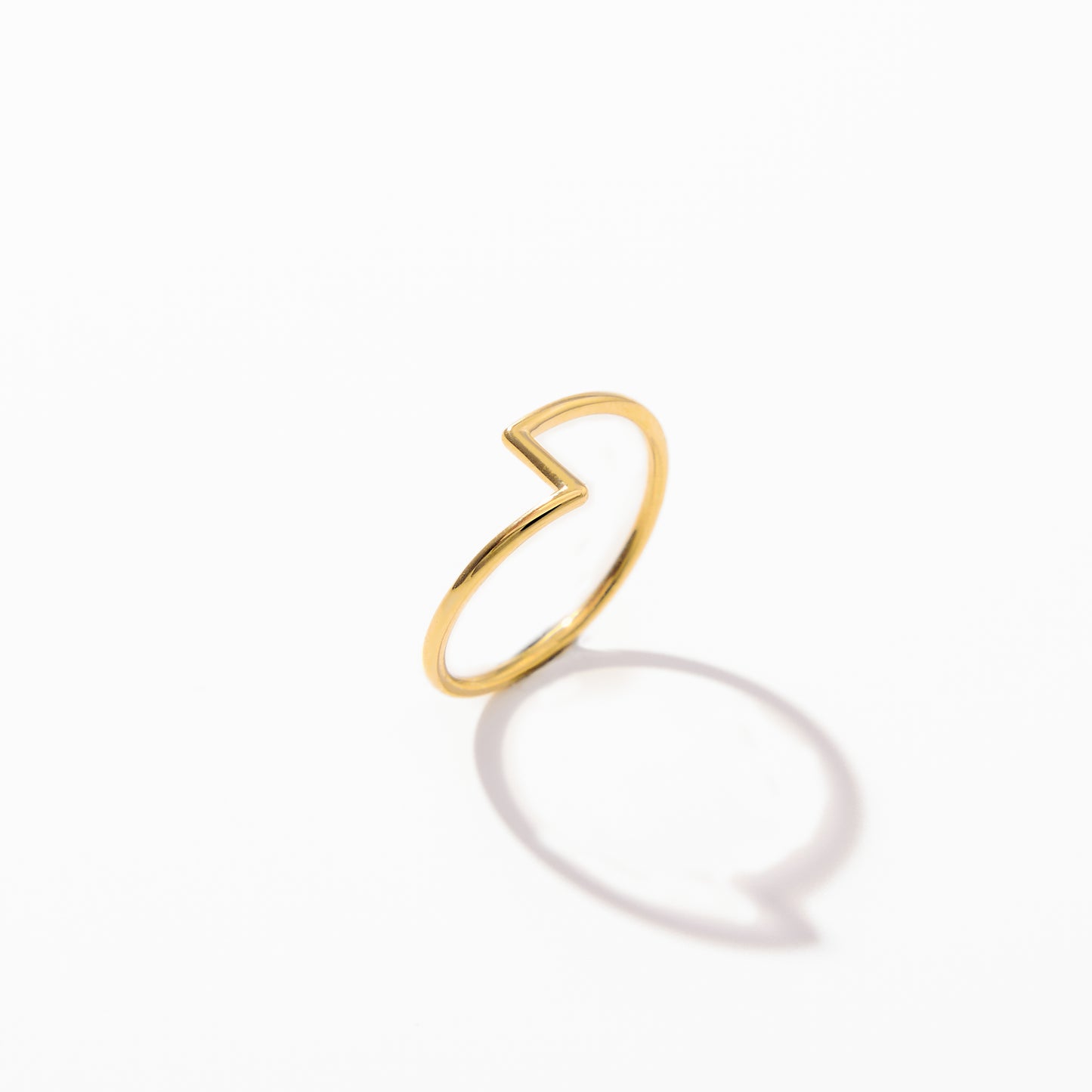 Lightning Ring - Zig Zag Stacking Ring