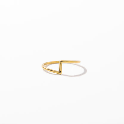 Lightning Ring - Zig Zag Stacking Ring