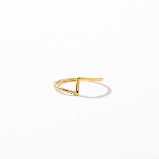 Lightning Ring - Zig Zag Stacking Ring