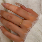 Diamond Fish Ring