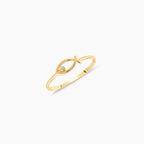 Diamond Fish Ring