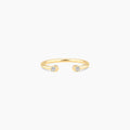 Dainty Diamond Open Ring
