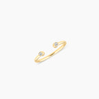 Dainty Diamond Open Ring