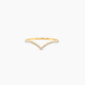 Diamond Chevron Ring