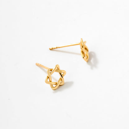 Star of David Stud Earrings