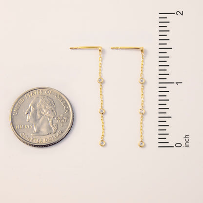 Diamonds by the Yard Drop Earrings