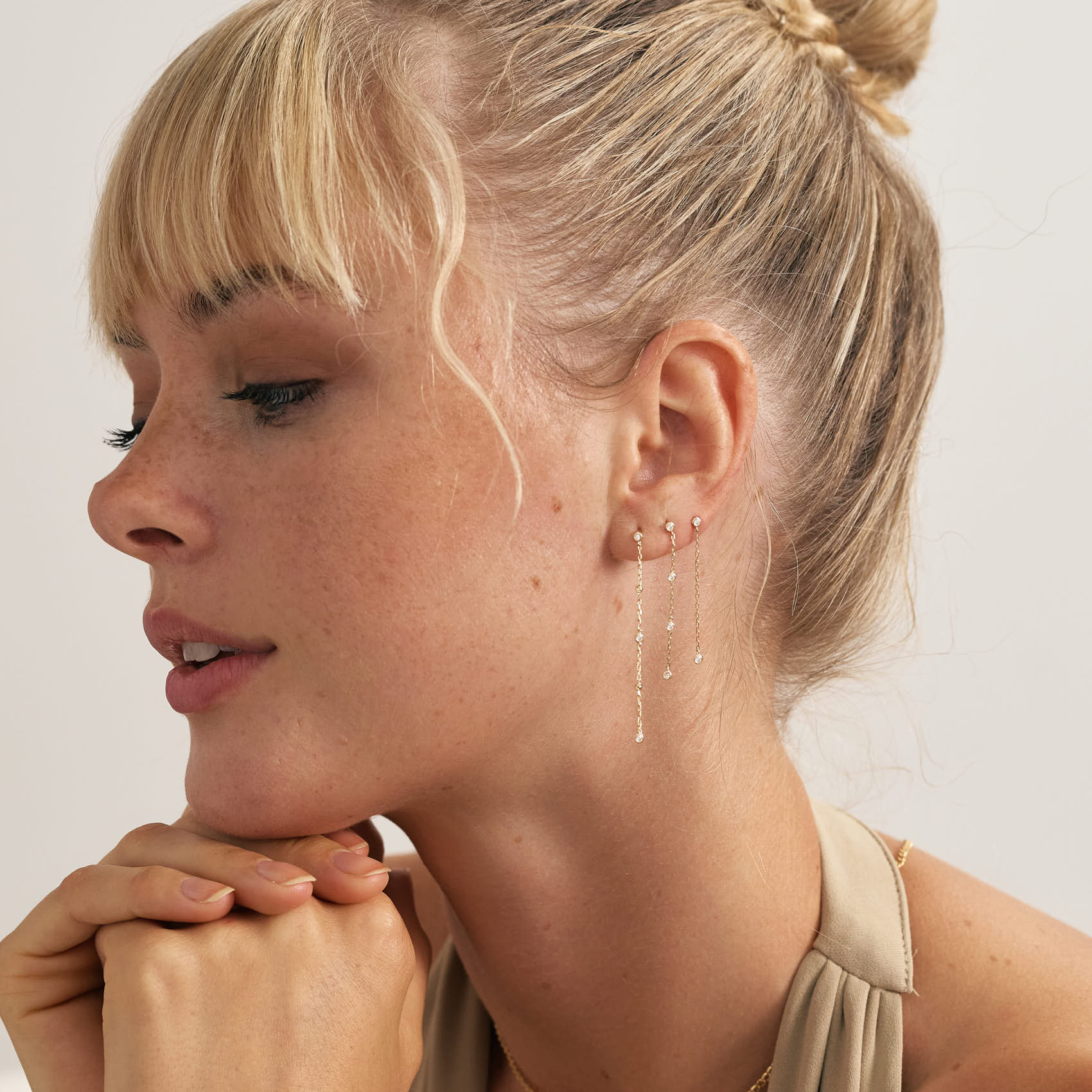 Diamonds by the Yard Drop Earrings