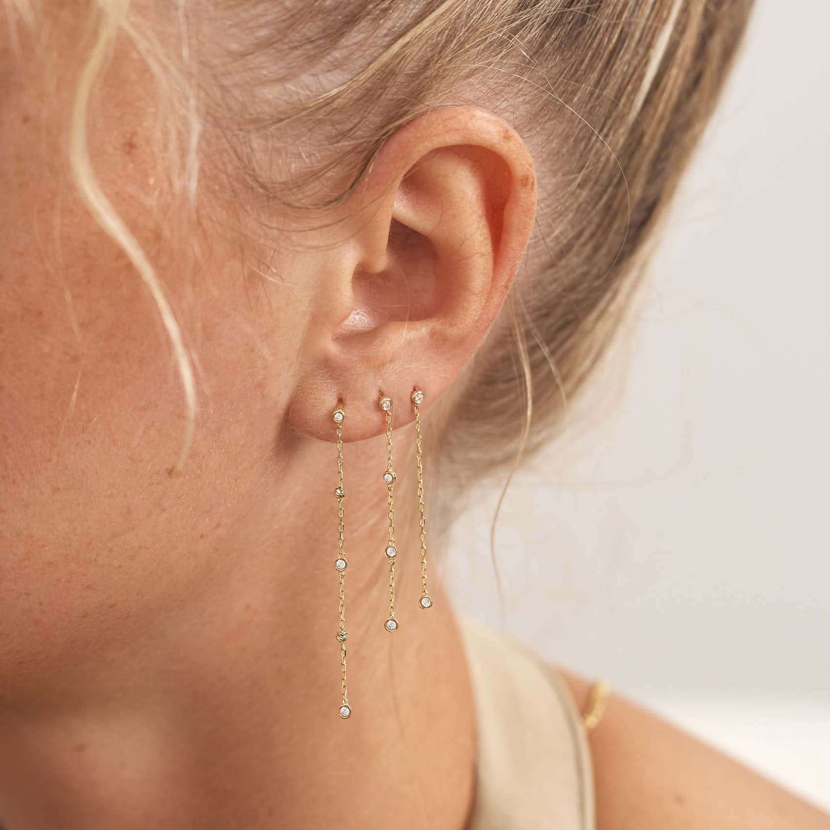 Diamonds by the Yard Drop Earrings