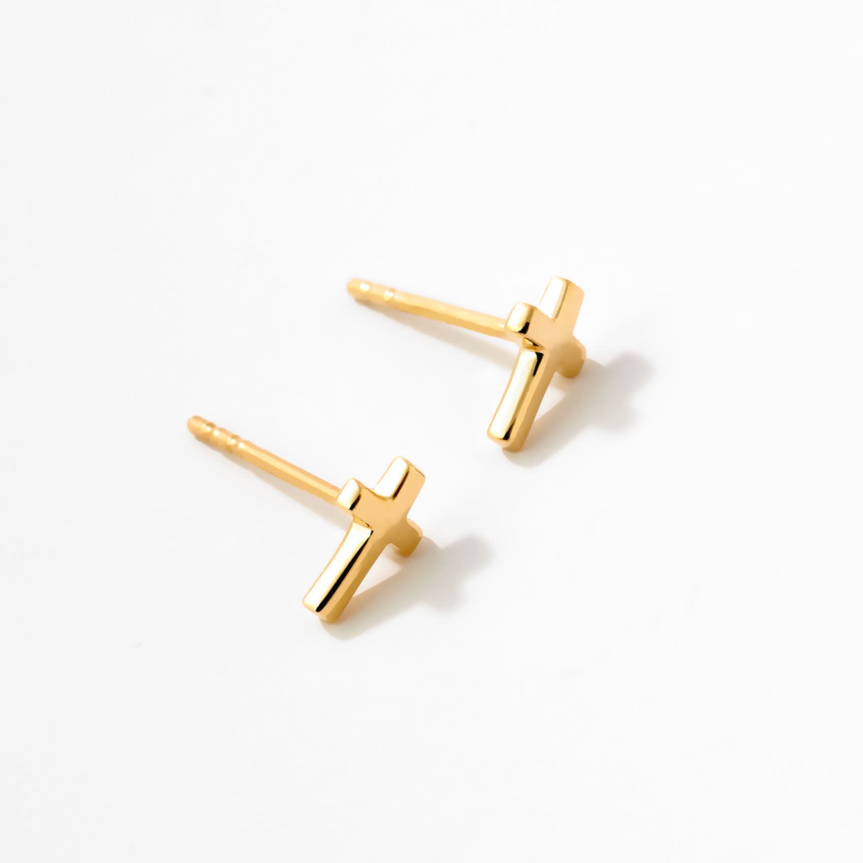 Cross Stud Earrings