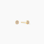 Dainty Diamond Cluster Earrings