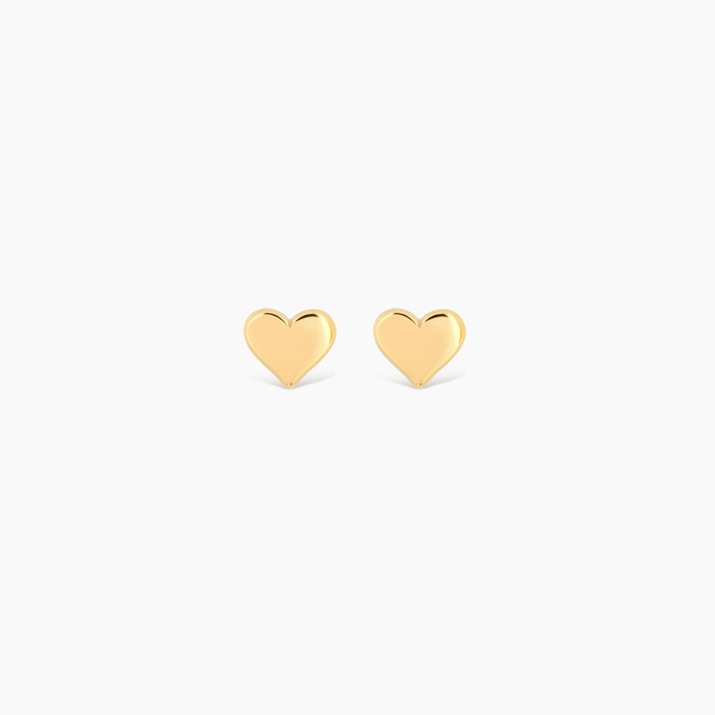 Tiny Heart Stud Earrings