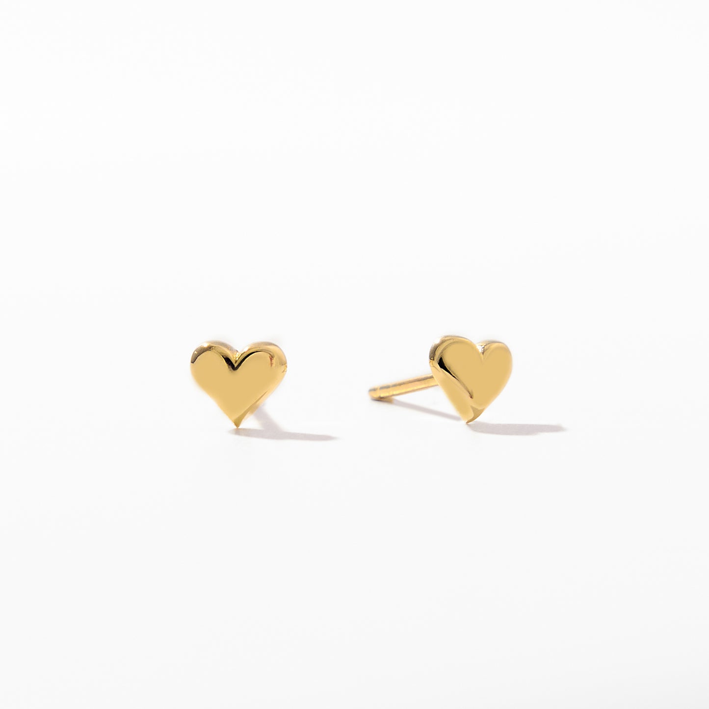 Tiny Heart Stud Earrings