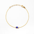 Baguette Birthstone Bracelet
