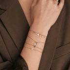 Diamond Initial Bracelet