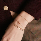 Diamond Initial Bracelet