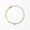 Diamond Initial Bracelet