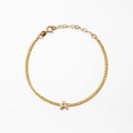 Diamond Initial Bracelet