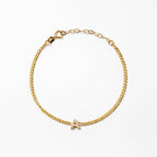 Diamond Initial Bracelet