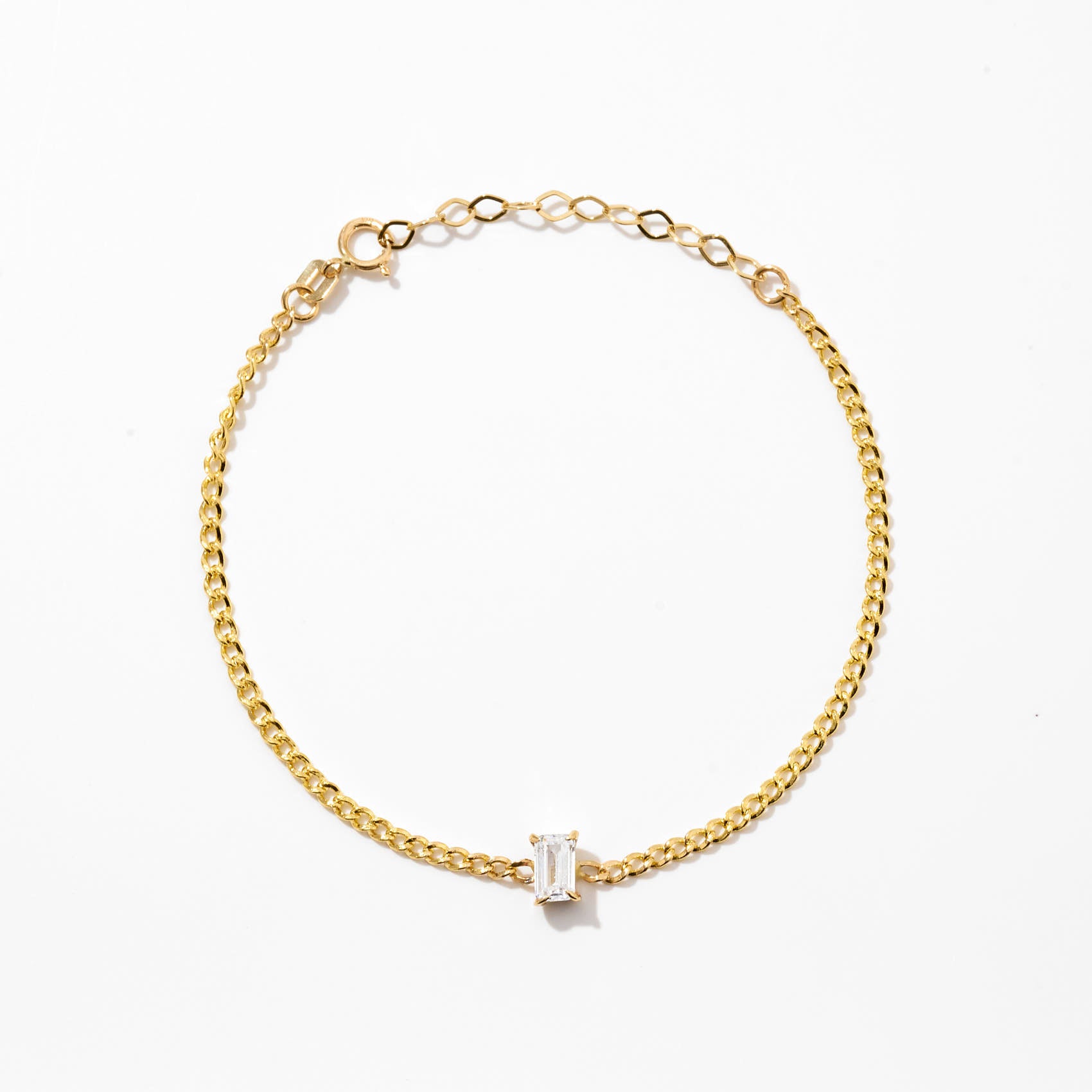 Birthstone Baquette Bracelet