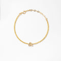Initial Curb Chain Bracelet