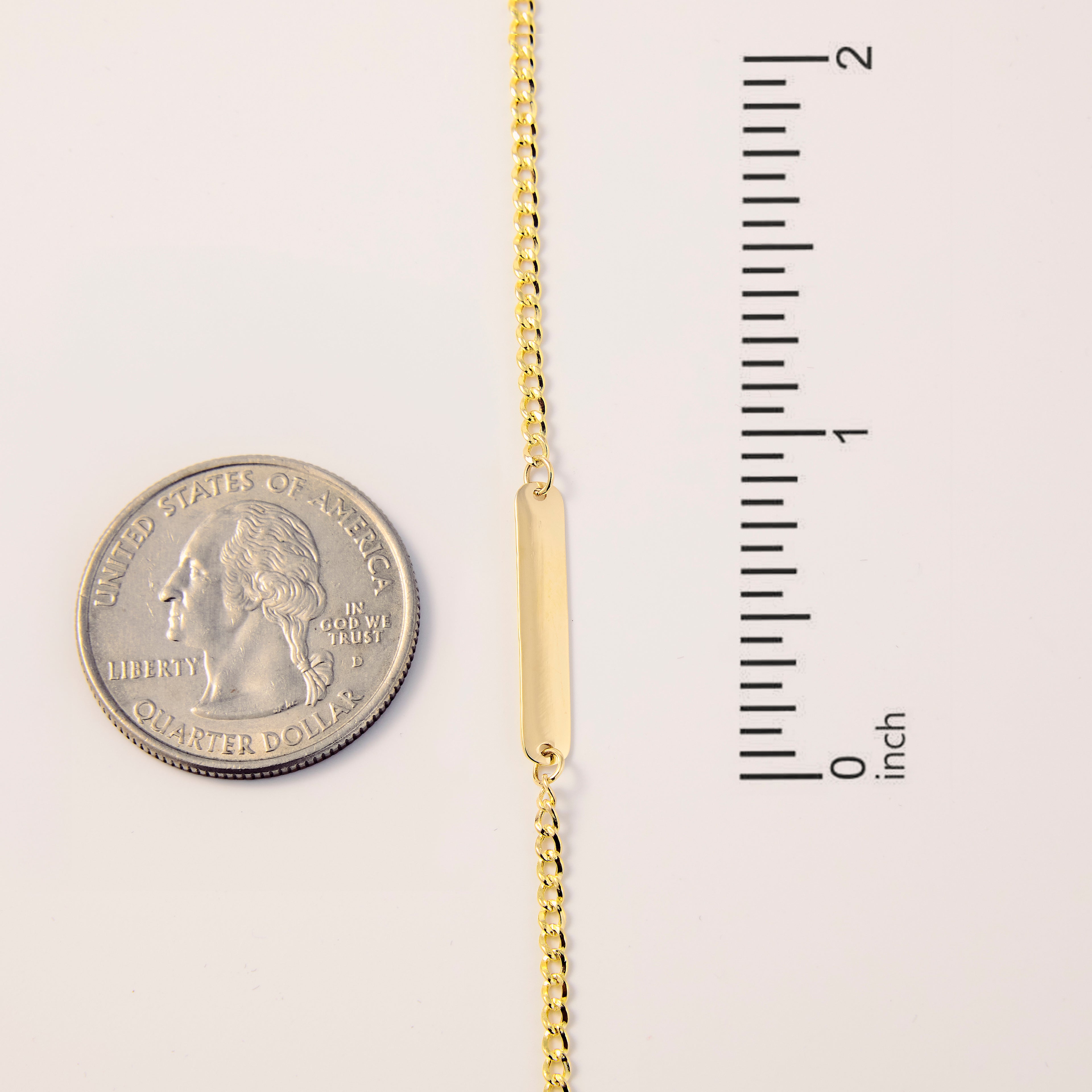 Engravable Mini Bar Bracelet