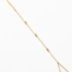 Beaded Hand Chain Bracelet