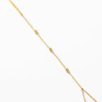 Beaded Hand Chain Bracelet