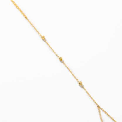 Beaded Hand Chain Bracelet