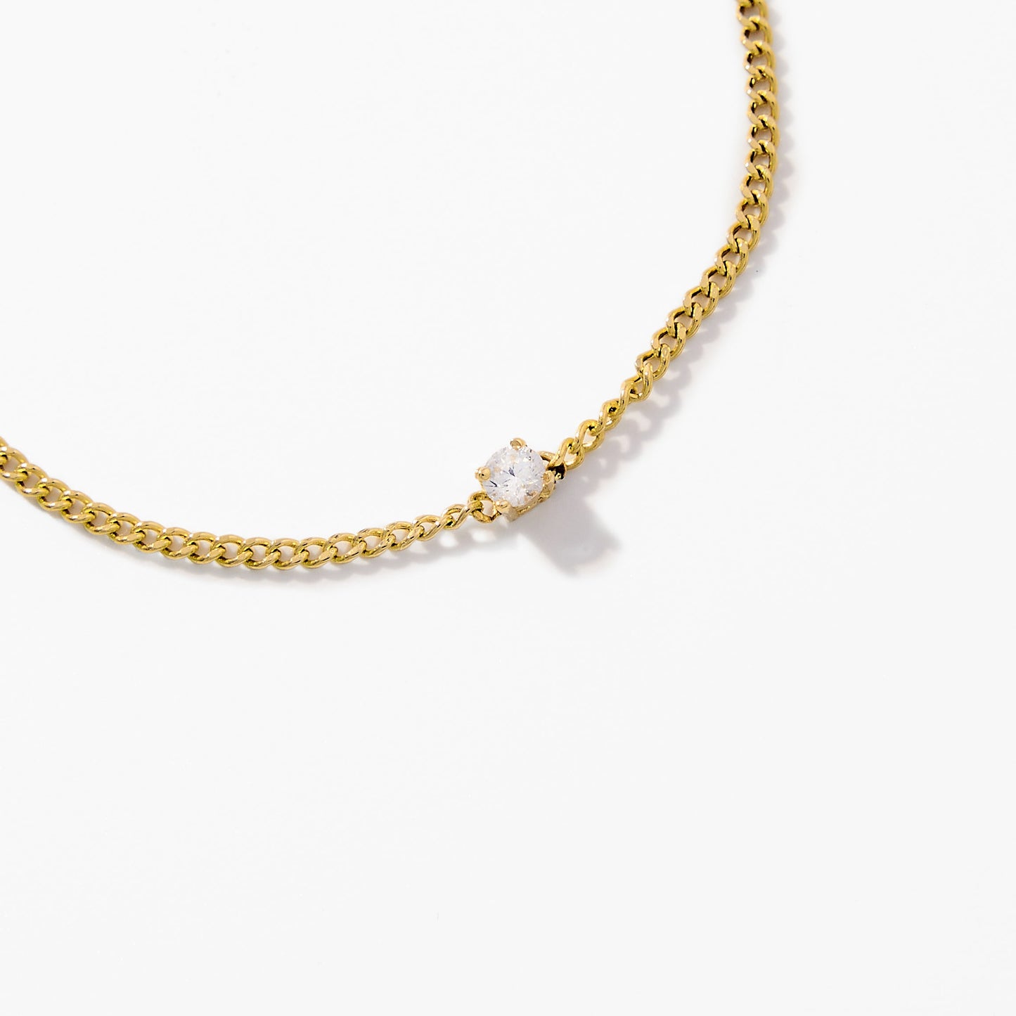 Dainty Floating Diamond Bracelet