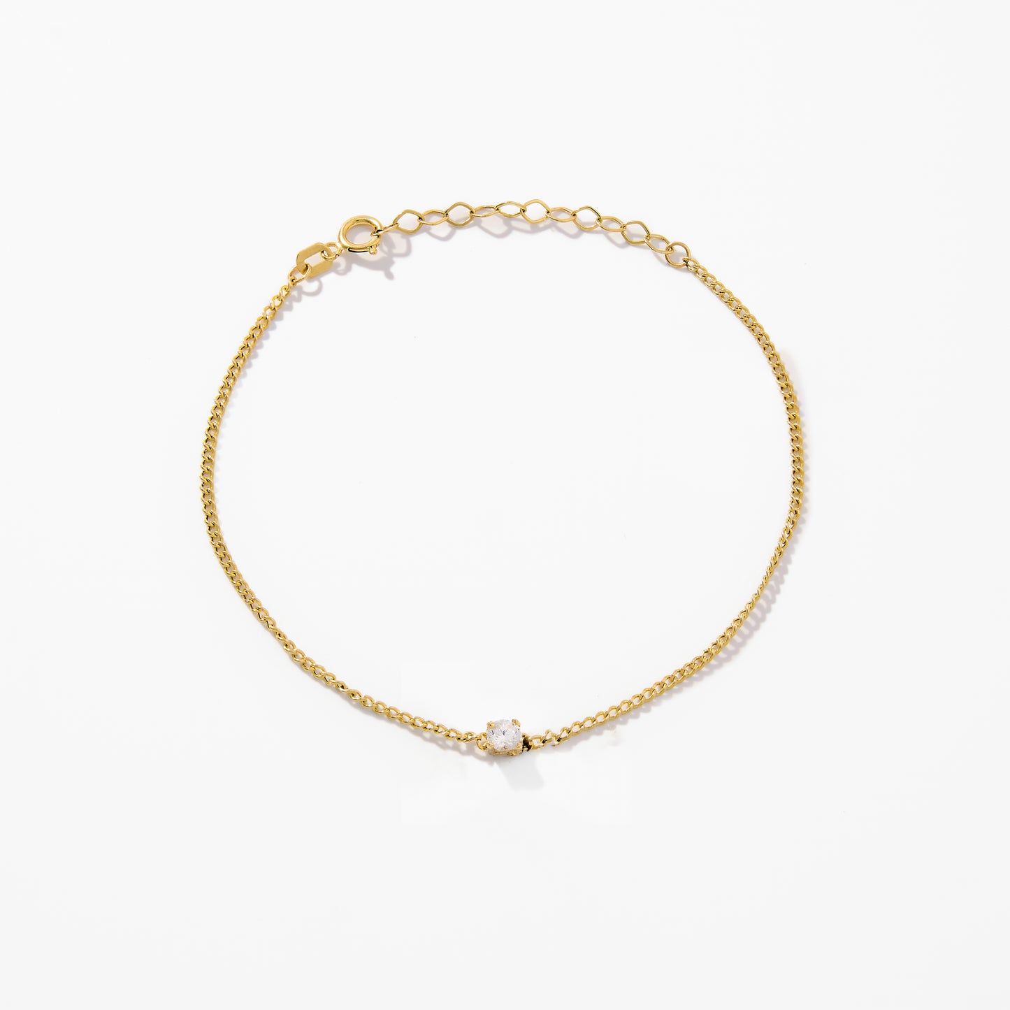 Dainty Floating Diamond Bracelet
