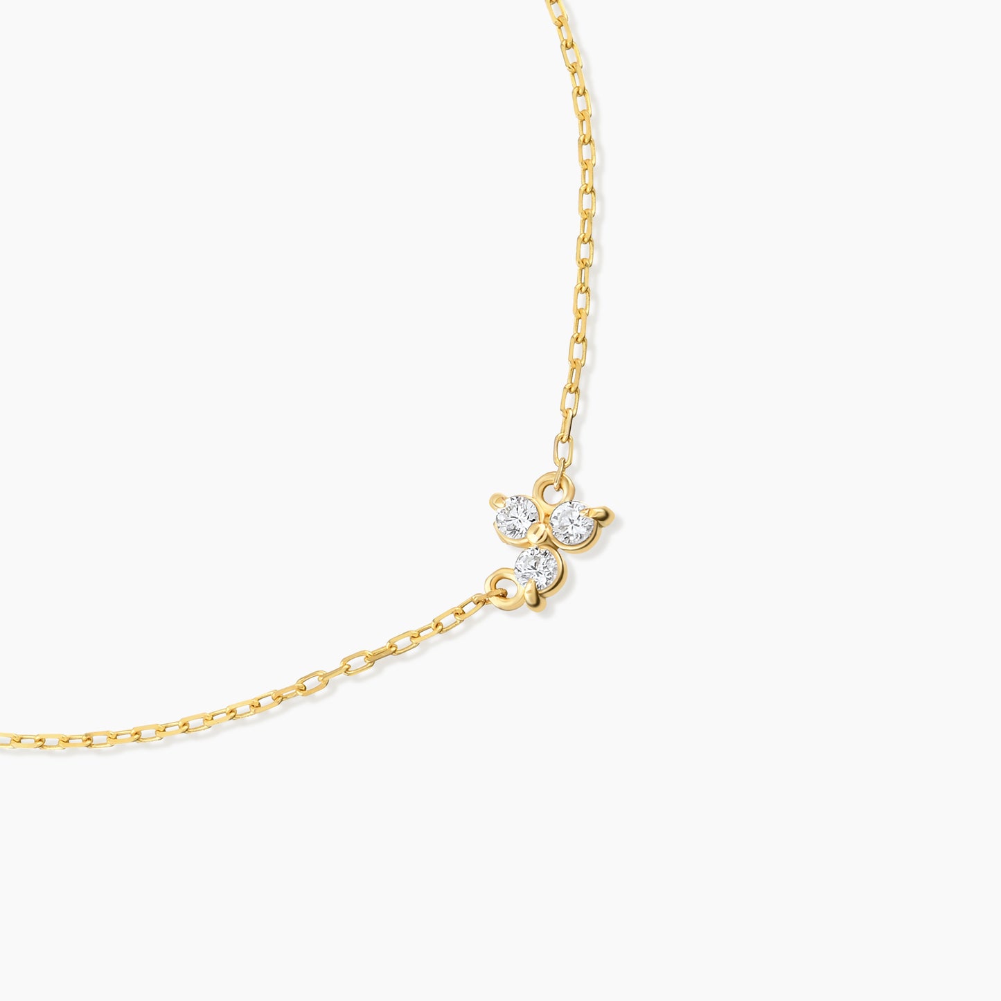 3-Stone Lotus Bracelet