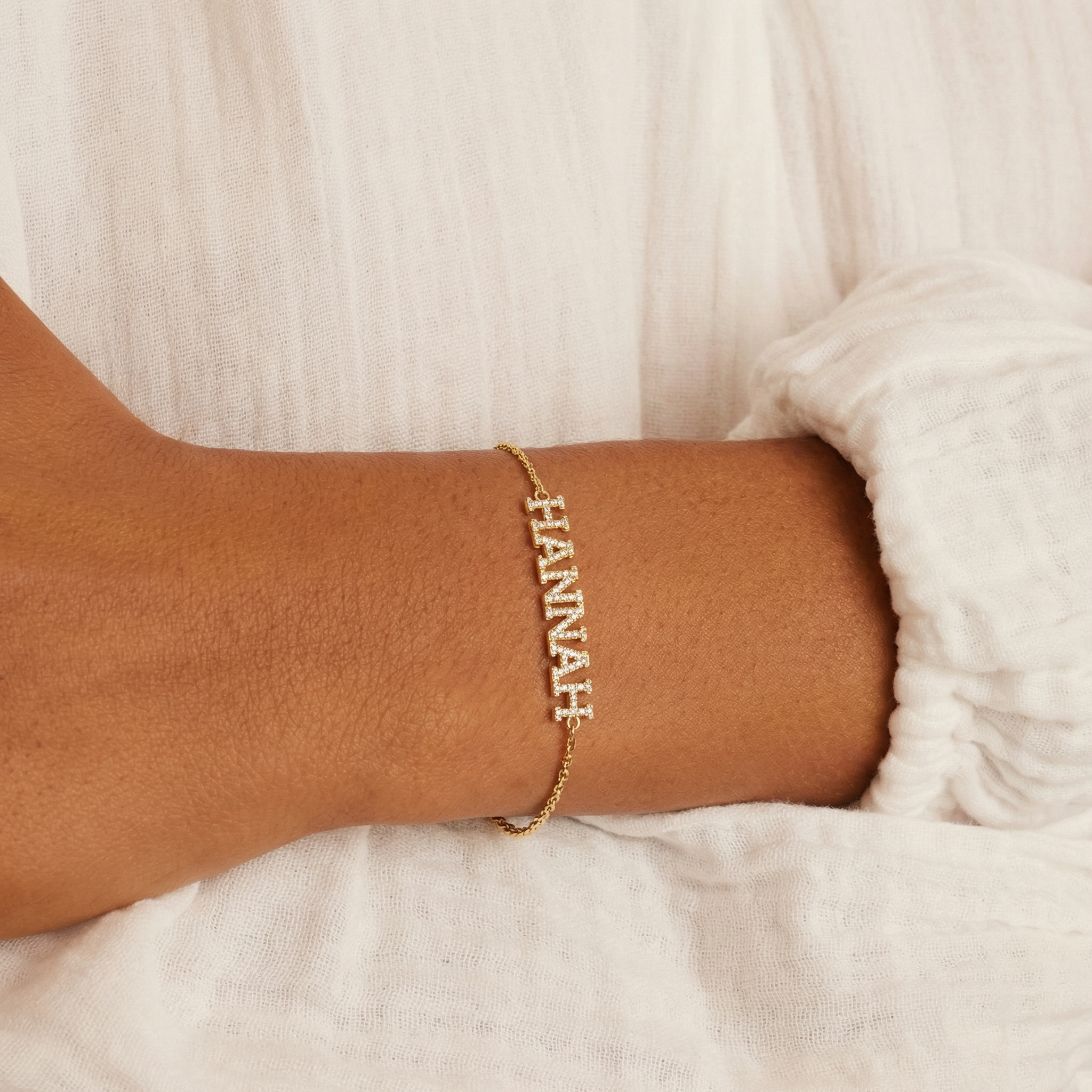 Diamond Name Bracelet