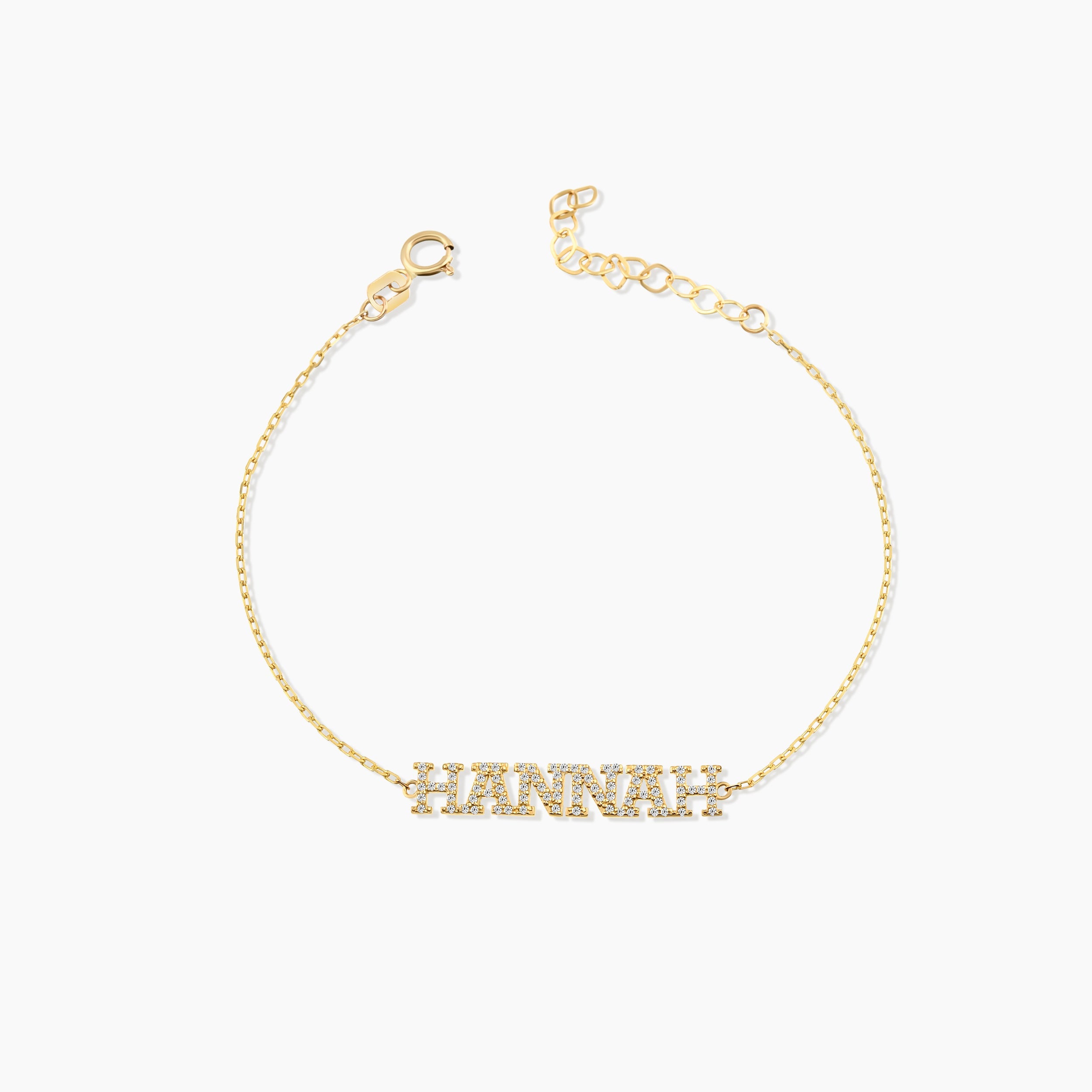 Diamond Name Bracelet