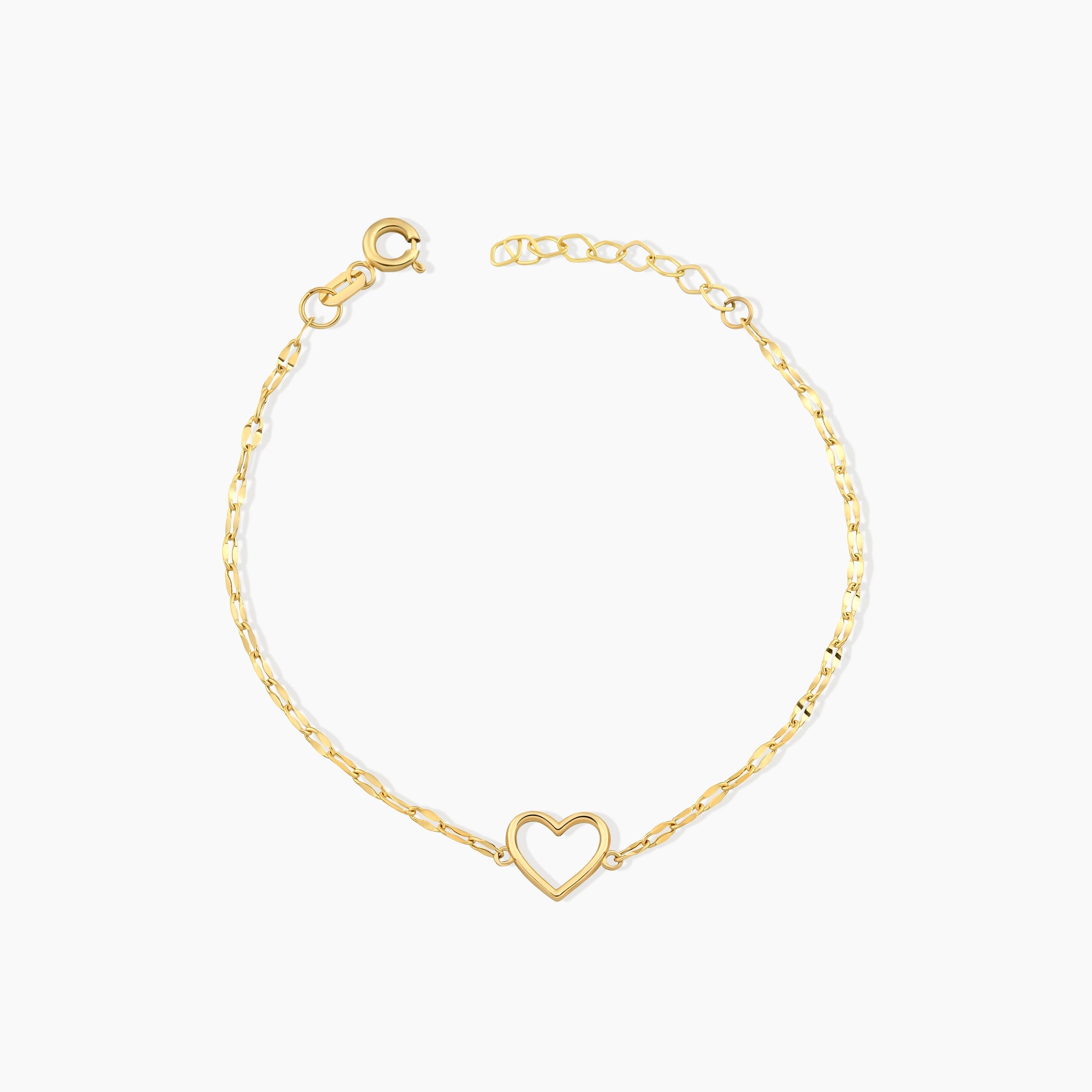Dainty Little Heart Bracelet