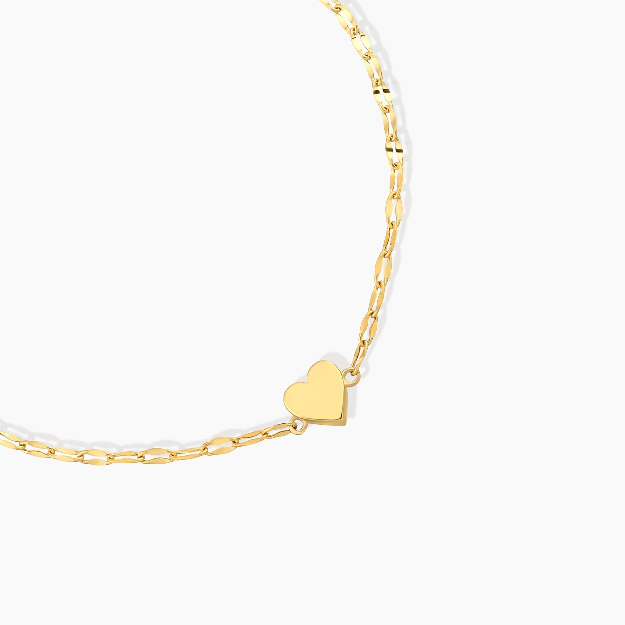 Dainty Tiny Heart Bracelet