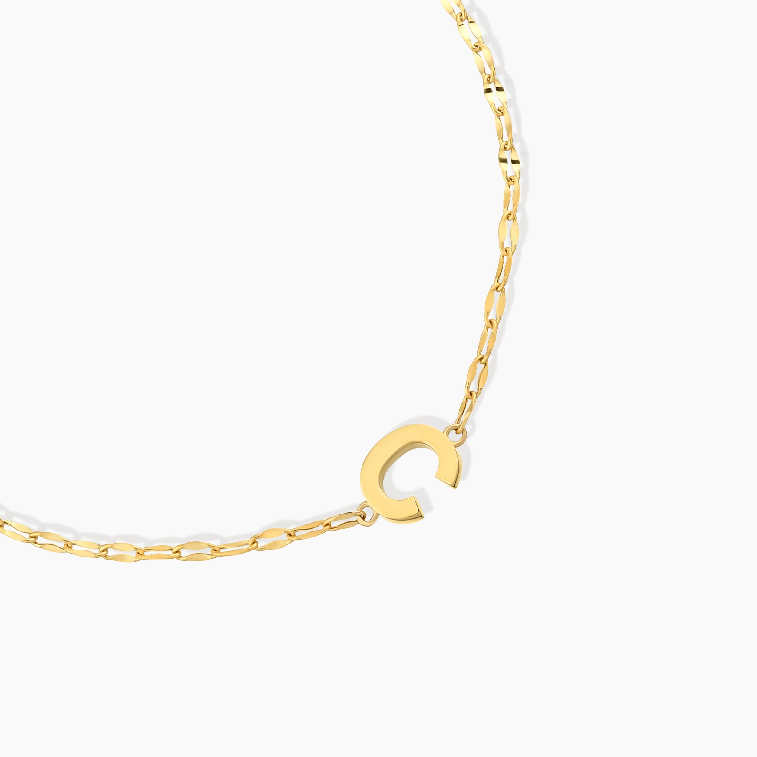 Dainty Initial Bracelet