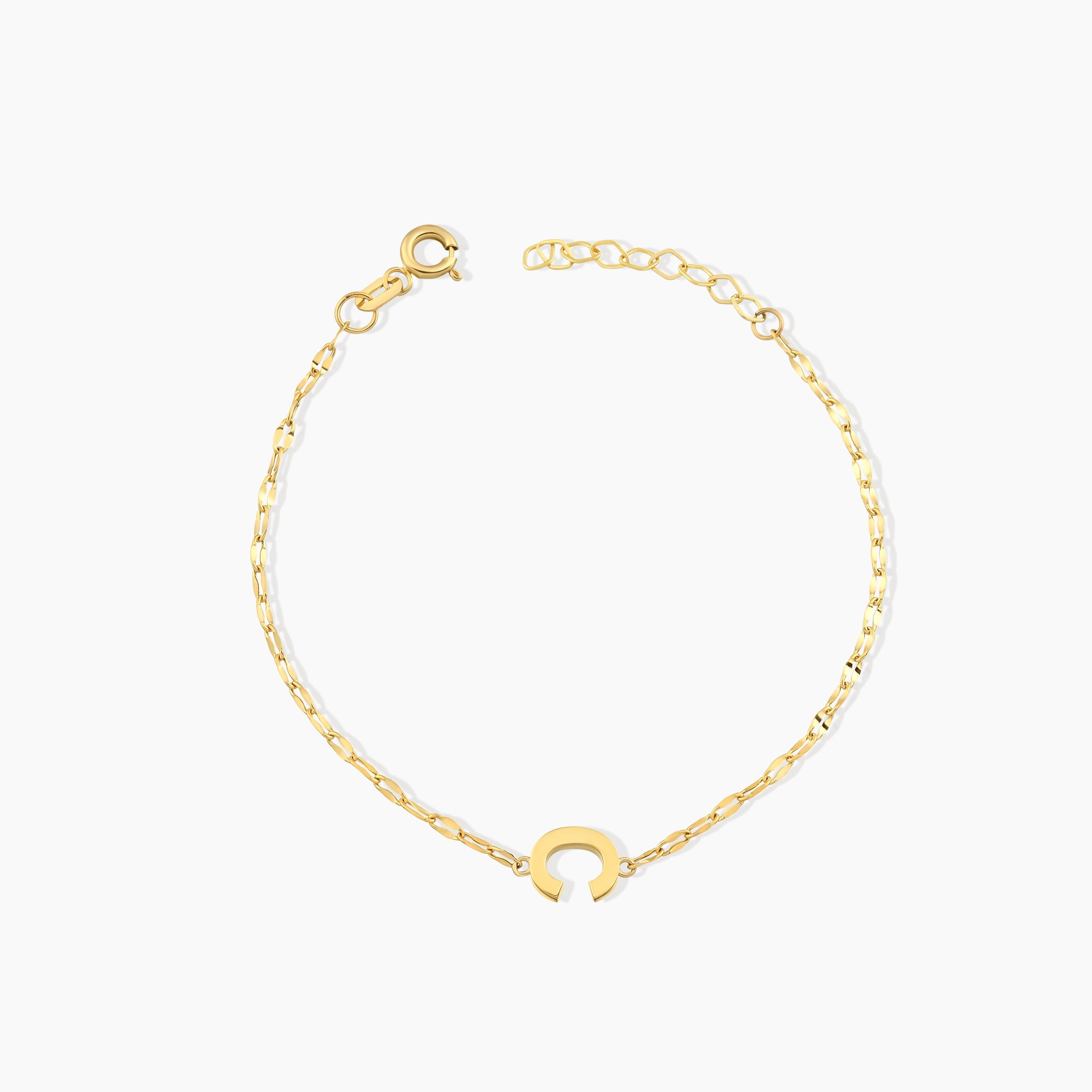 Dainty Initial Bracelet