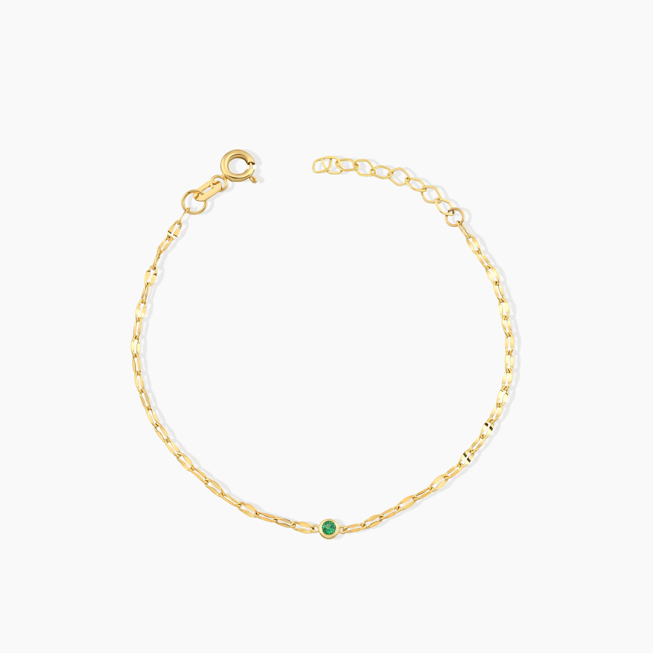 Dainty Custom Birthstone Bracelet