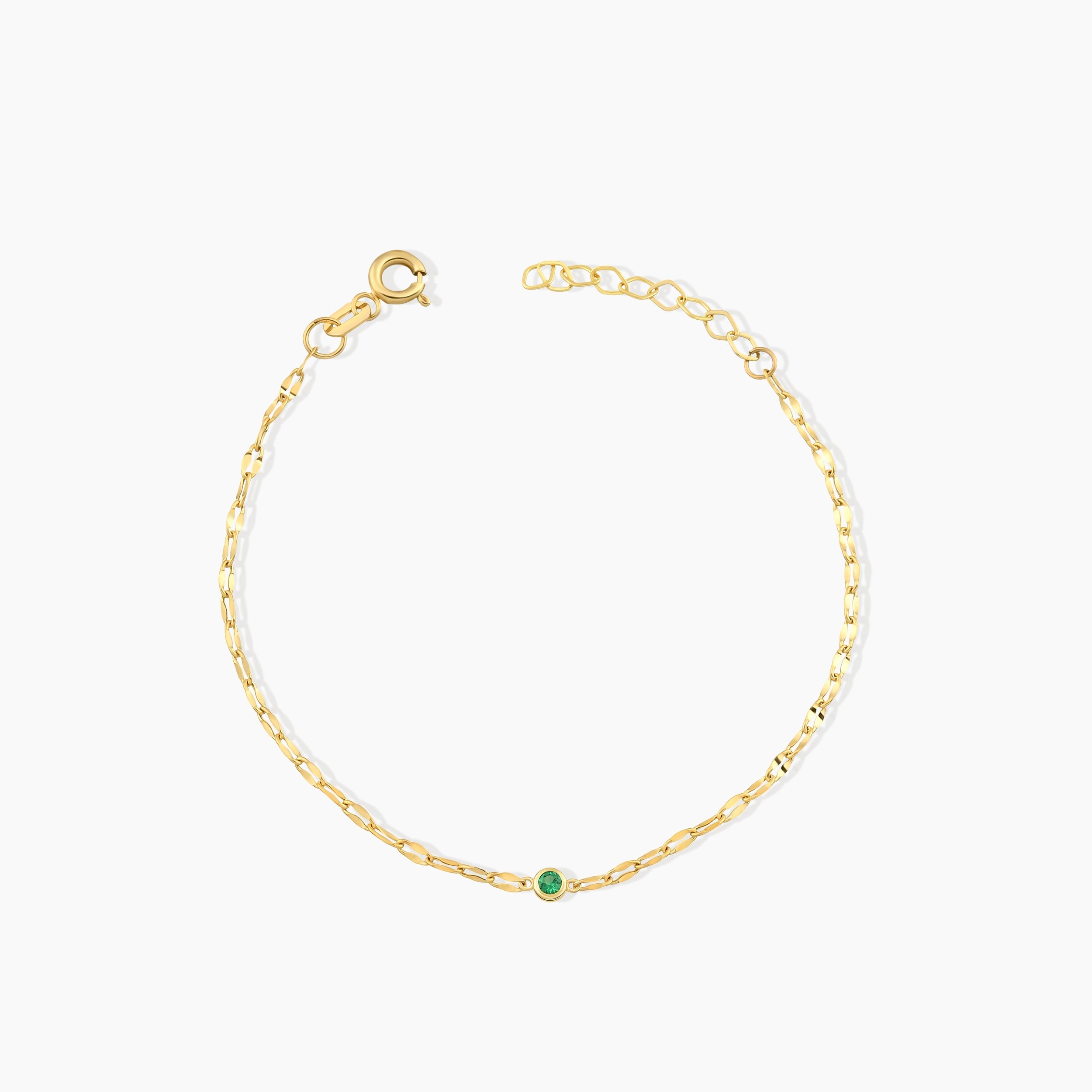 Dainty Custom Birthstone Bracelet