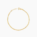Dainty Double Curb Chain Bracelet