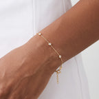 Diamond Station Bracelet