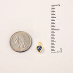 Heart Evil Eye Charm