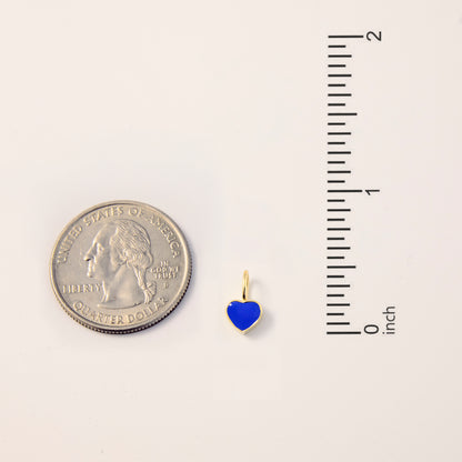 Enamel Heart Charm