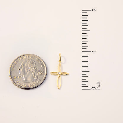 Mini Cross Charm